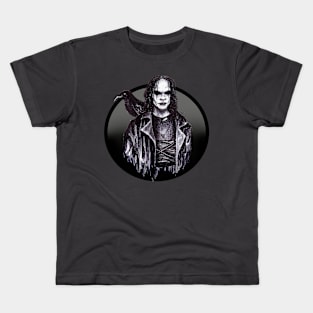 The Crow Art Sketch Kids T-Shirt